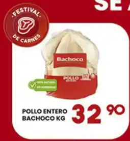 Alsuper Bachoco pollo entero oferta