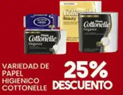 Alsuper Cottonelle variedad de papel higienico oferta