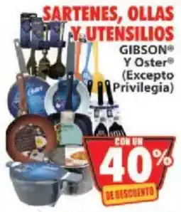 Casa Ley Gibson Ollas y Sartenes y Utensilios oferta