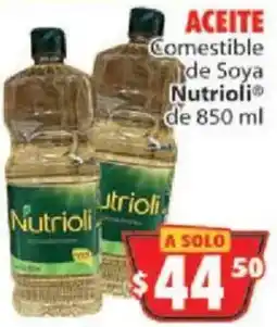 Casa Ley Nutrioli Aceite Comestible de Soya oferta