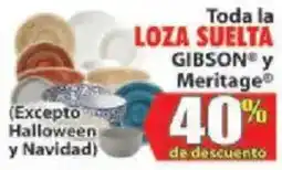 Casa Ley Gibson y Meritage oferta