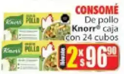 Casa Ley Knorr consomé de pollo oferta