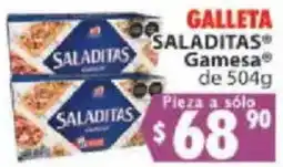 Casa Ley Galleta Saladitas Gamesa oferta