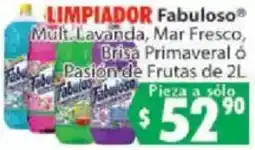 Casa Ley Fabuloso Limpidor Mult. Lavanda, Mar Fresco, Brisa Primaveral ó Pasion de Frutas oferta