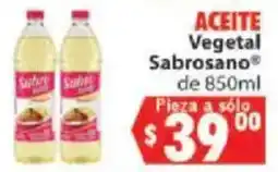 Casa Ley Sabrosano Aceite Vegetal oferta