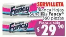 Casa Ley Fancy Servilleta Blanca Hojas Sencillas oferta
