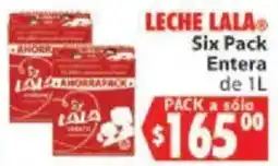 Casa Ley Leche Lala Six Pack Entera oferta