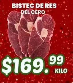 Guajardo bistec de res del cero oferta