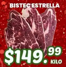 Guajardo bistec estrella oferta