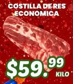 Guajardo costilla de res economica oferta