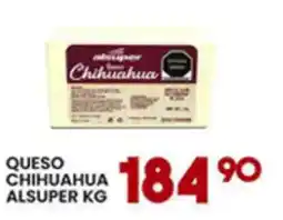 Alsuper alsuper queso chihuahua oferta