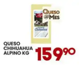 Alsuper queso chihuahua alpino kg oferta