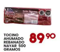 Alsuper Tocino Ahumado Rebanado Nayar oferta