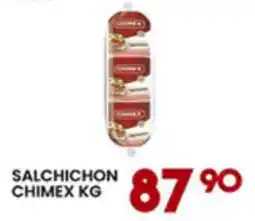 Alsuper Salchichon chimex oferta