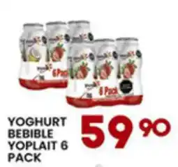 Alsuper Yoplait Yoghurt Bebible 6 Pack oferta