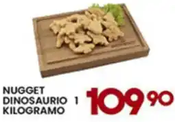 Alsuper nugget dinosaurio oferta