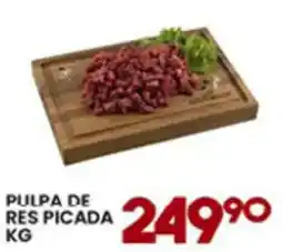 Alsuper pulpa de res picada oferta