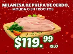 Guajardo Milanesa de pulpa de cerdo oferta
