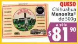 Casa Ley Queso Chihuahua Menonita oferta