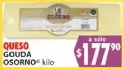 Casa Ley Osorno queso gouda oferta