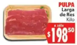 Casa Ley Pulpa Larga de Res oferta