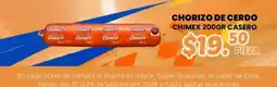 Guajardo Chimex chorizo de cerdo casero oferta