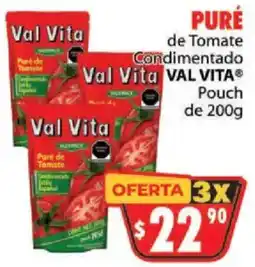 Casa Ley Val Vita Puré de Tomate Condimentado oferta