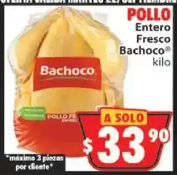 Casa Ley Bachoco Pollo Entero Fresco oferta