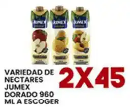 Alsuper Jumex variedad de nectares oferta