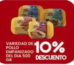Alsuper Variedad de pollo empanizado oferta