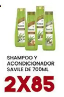 Alsuper Savile shampoo y acondicionador oferta