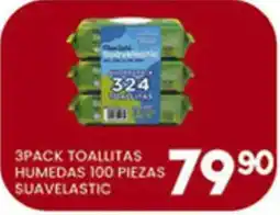 Alsuper Suavelastic toallitas humedas oferta