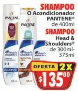 Casa Ley Pantene O Acondicionador Pantene Shampoo Head & Shoulders oferta