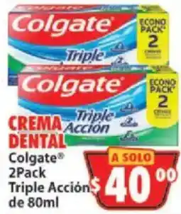 Casa Ley Colgate crema dental triple acción oferta