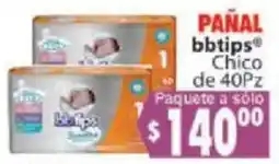 Casa Ley Pañal bbtips Chico oferta