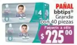 Casa Ley Pañal bbtips® Grande oferta