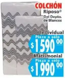 Casa Ley Riposo Colchón oferta