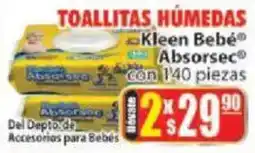 Casa Ley Kleen Bebé Absorsec oferta