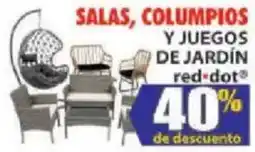 Casa Ley red-dot® SALAS, COLUMPIOS Y JUEGOS DE JARDÍN oferta