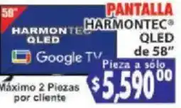 Casa Ley HARMONTEC QLED oferta