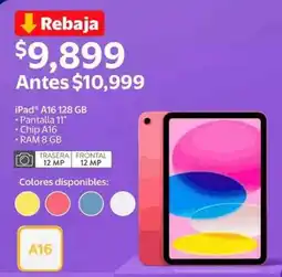 Walmart iPad A16 oferta