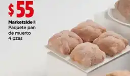 Bodega Aurrerá Marketside Paquete pan de muerto oferta