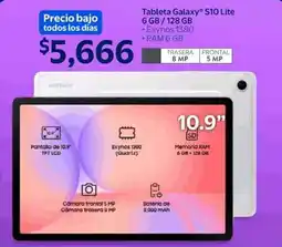 Walmart Samsung Tableta Galaxy S10 Lite oferta