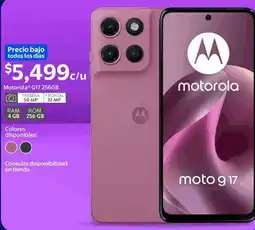 Walmart motorola moto g 17 oferta