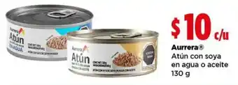 Aurrera Atún con soya en agua o aceite