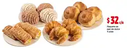 Bodega Aurrerá Paquete de pan de dulce oferta