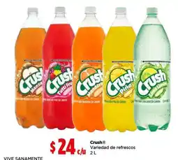 Bodega Aurrerá Crush® Variedad de refrescos oferta