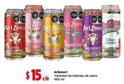 Bodega Aurrerá Arizona® Variedad de bebidas de sabor oferta