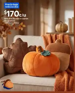 Walmart Arreglos florales o cojines decorativos oferta