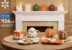 Walmart Casas de cerámica con luz LED, platos o tazas oferta